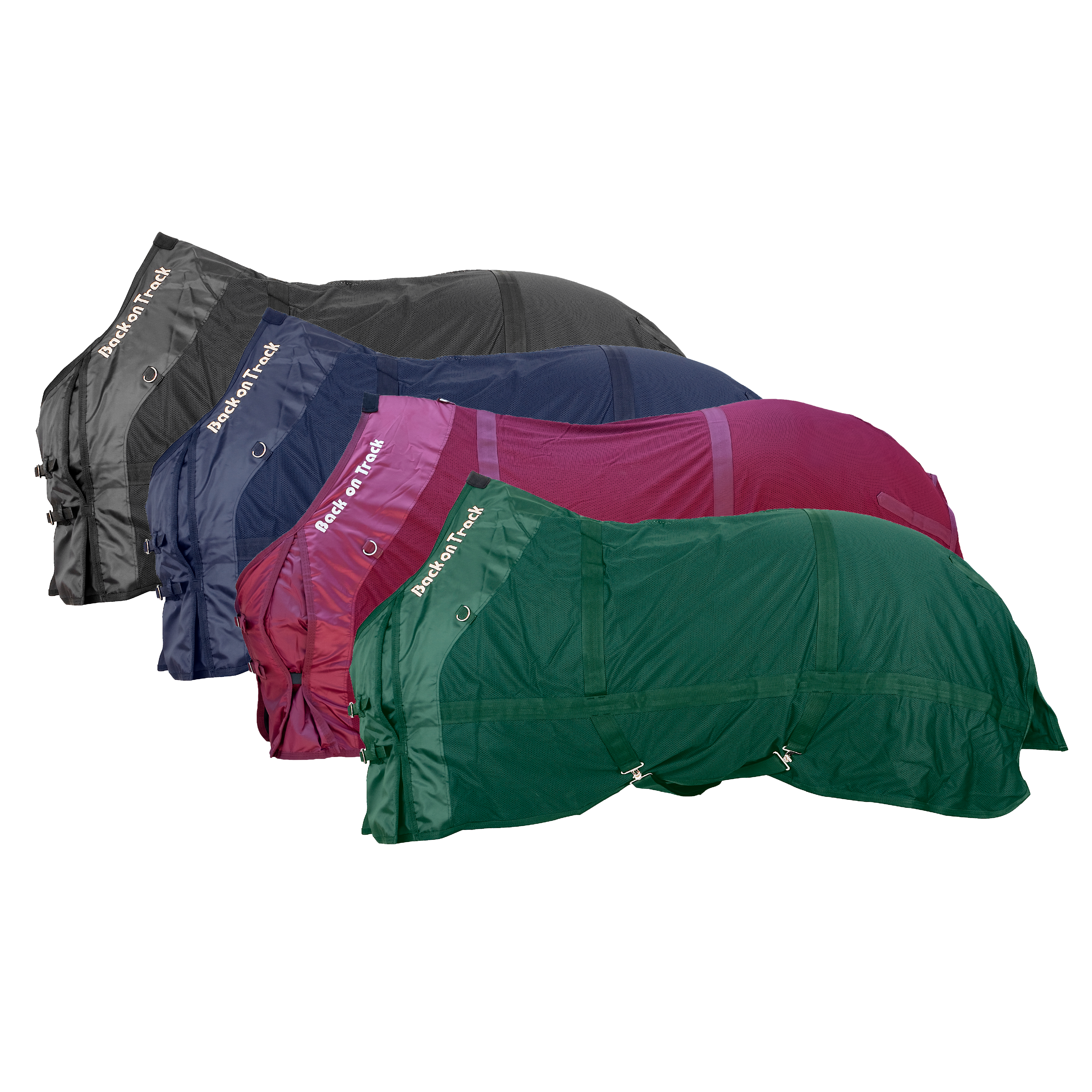 Capa de malha Back On Track Preto