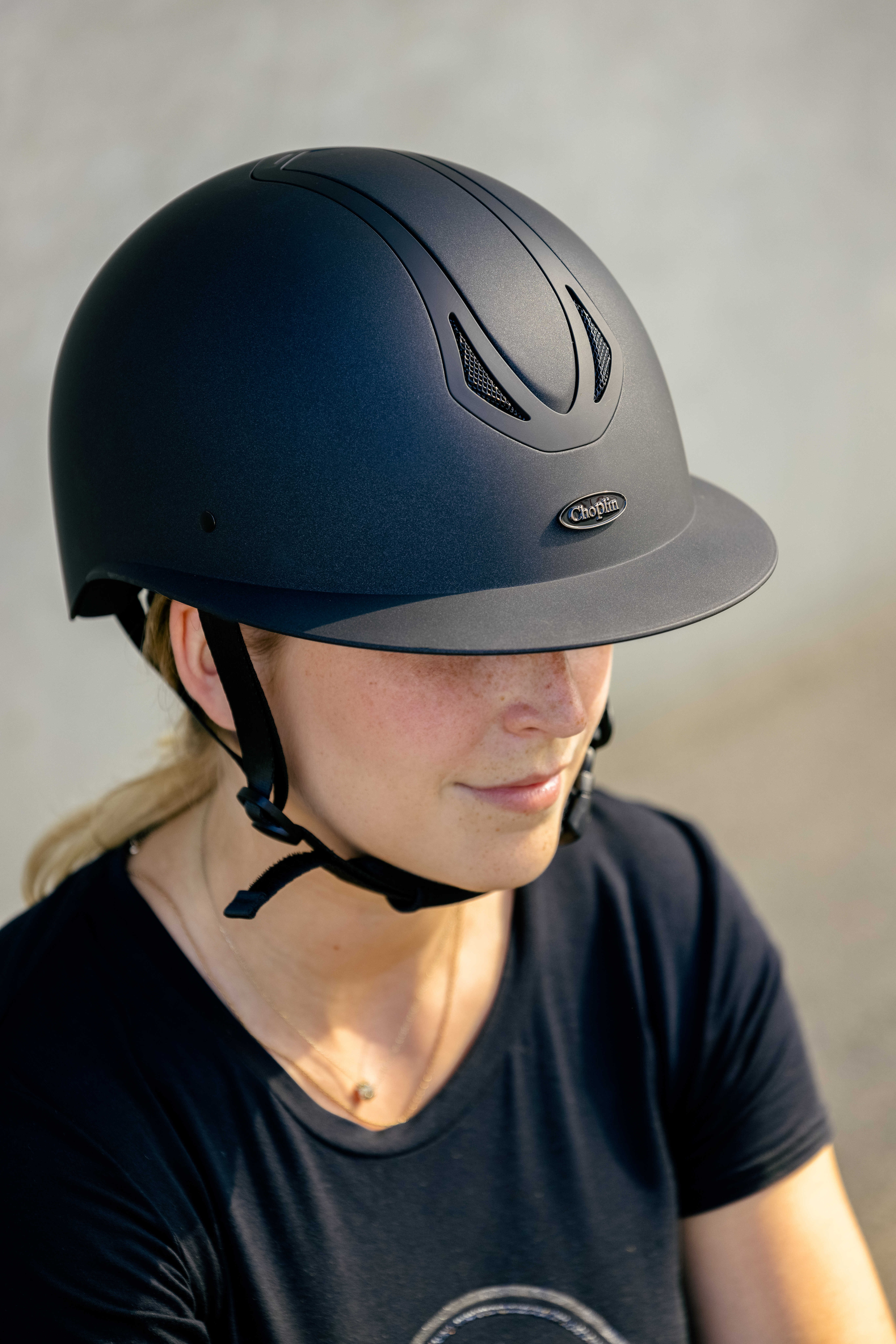 Capacete Choplin Meyrik Preto fosco