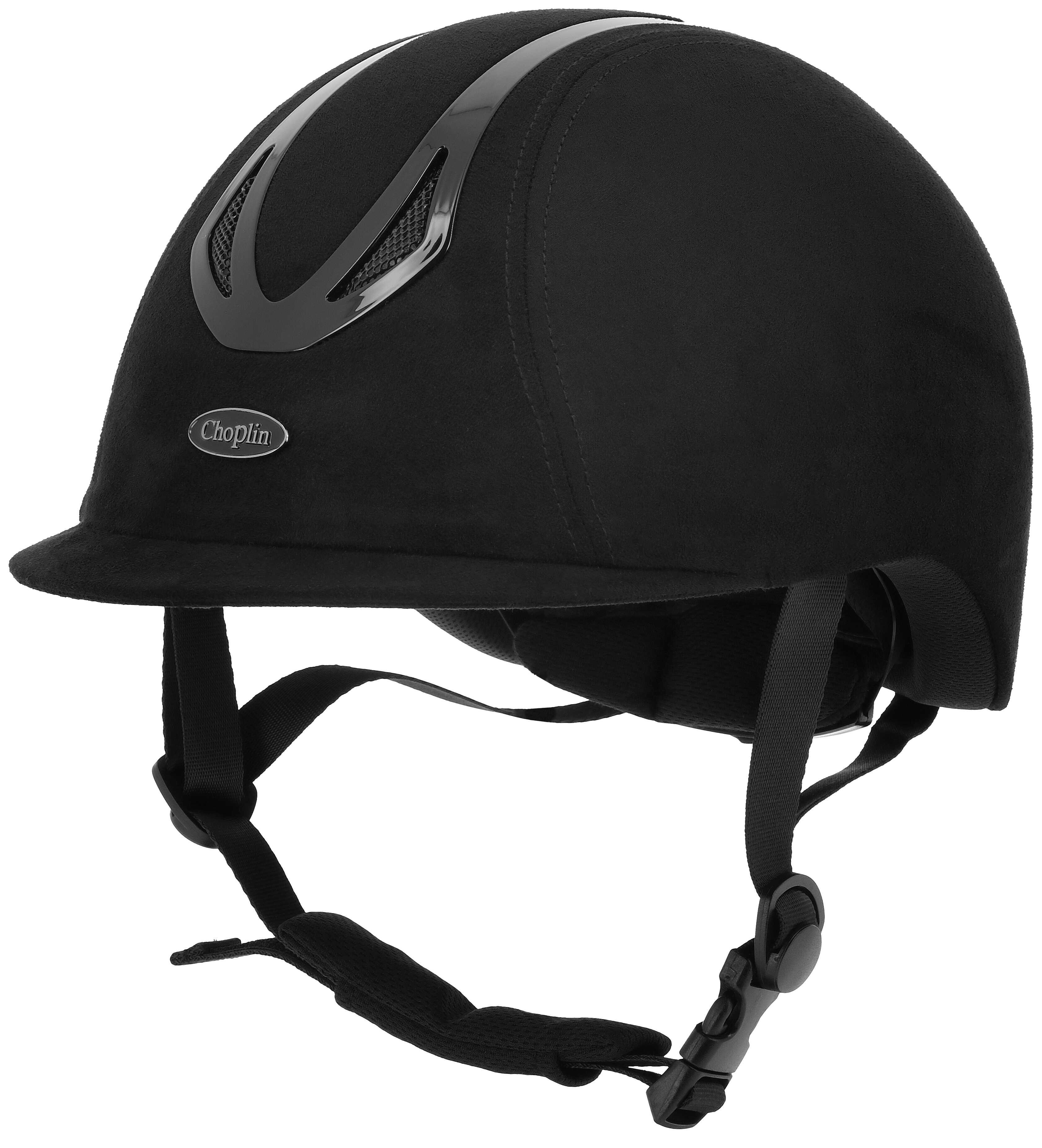 Capacete Choplin Aero Velvet Preto / brilhante