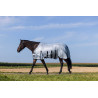 Camisa Riding World Belly Mesh - Preto / branco padrão zebra