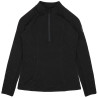 Baselayer Je t'aime Equithème Sabine mulher - Preto