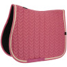 Manta de sela Equithème Softypop - Framboesa