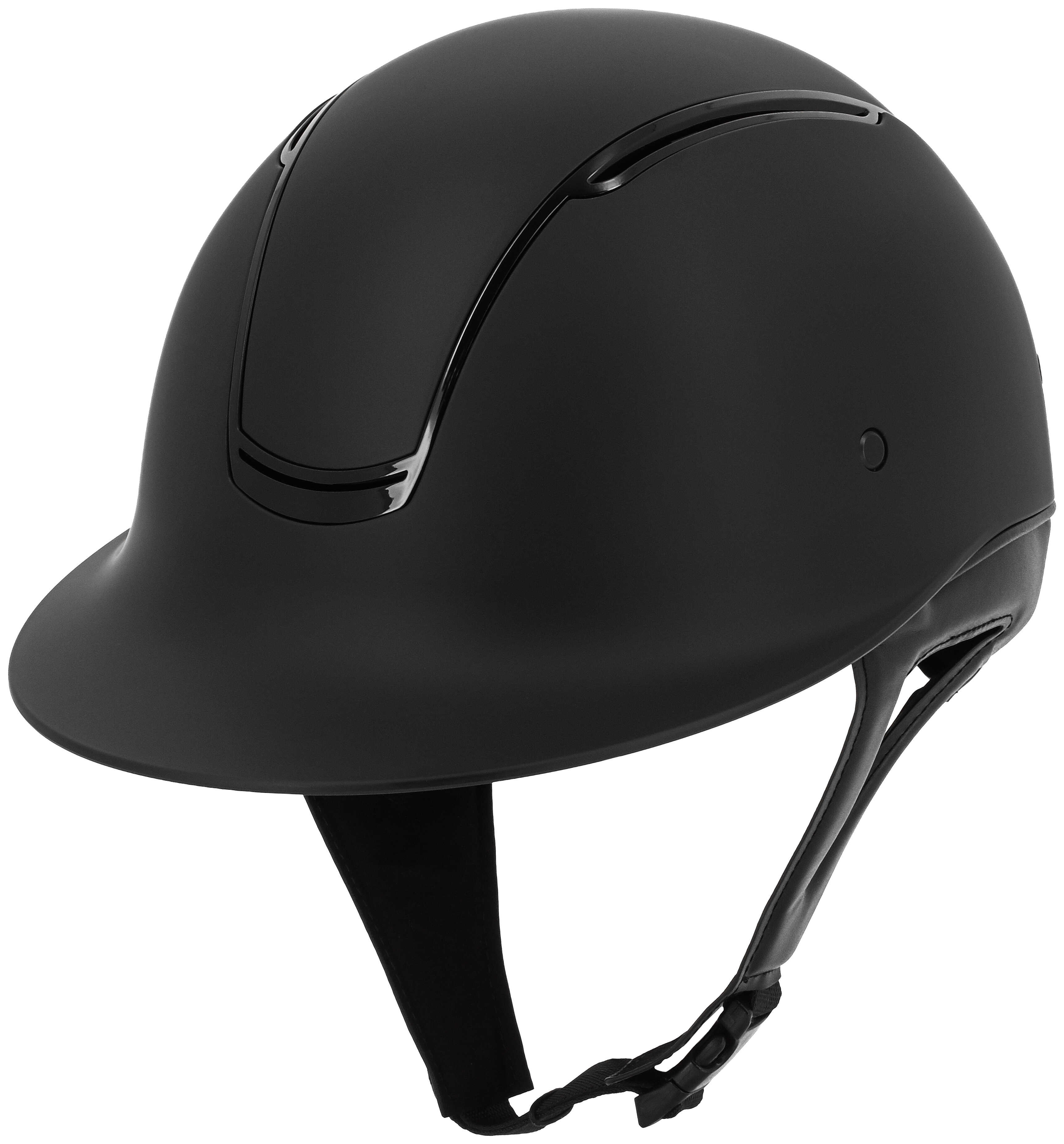 Capacete Equithème Soazy preto mate brilhante Preto / preto