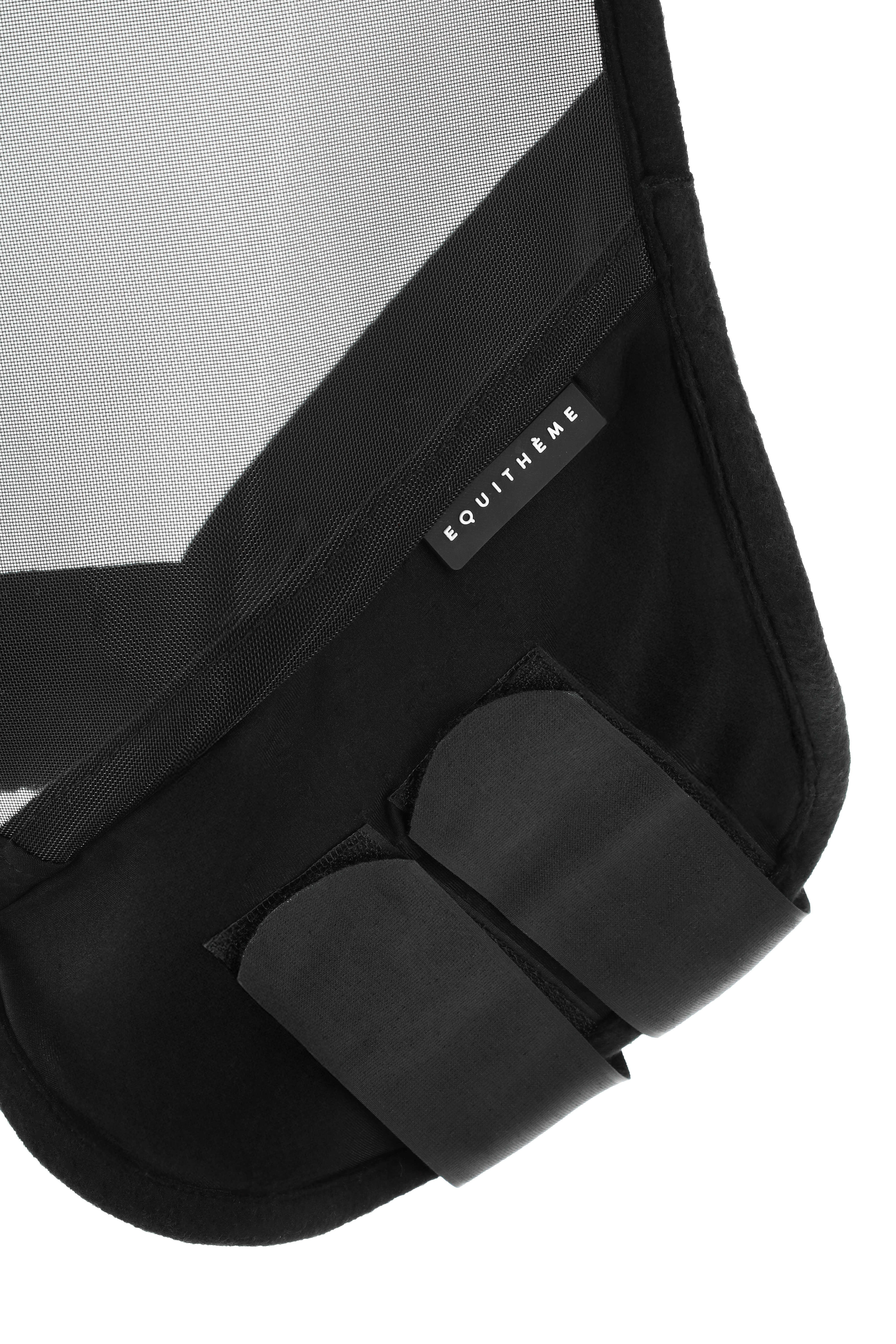 Fliegenmaske/ UV-Schutz Equithème Doux Preto