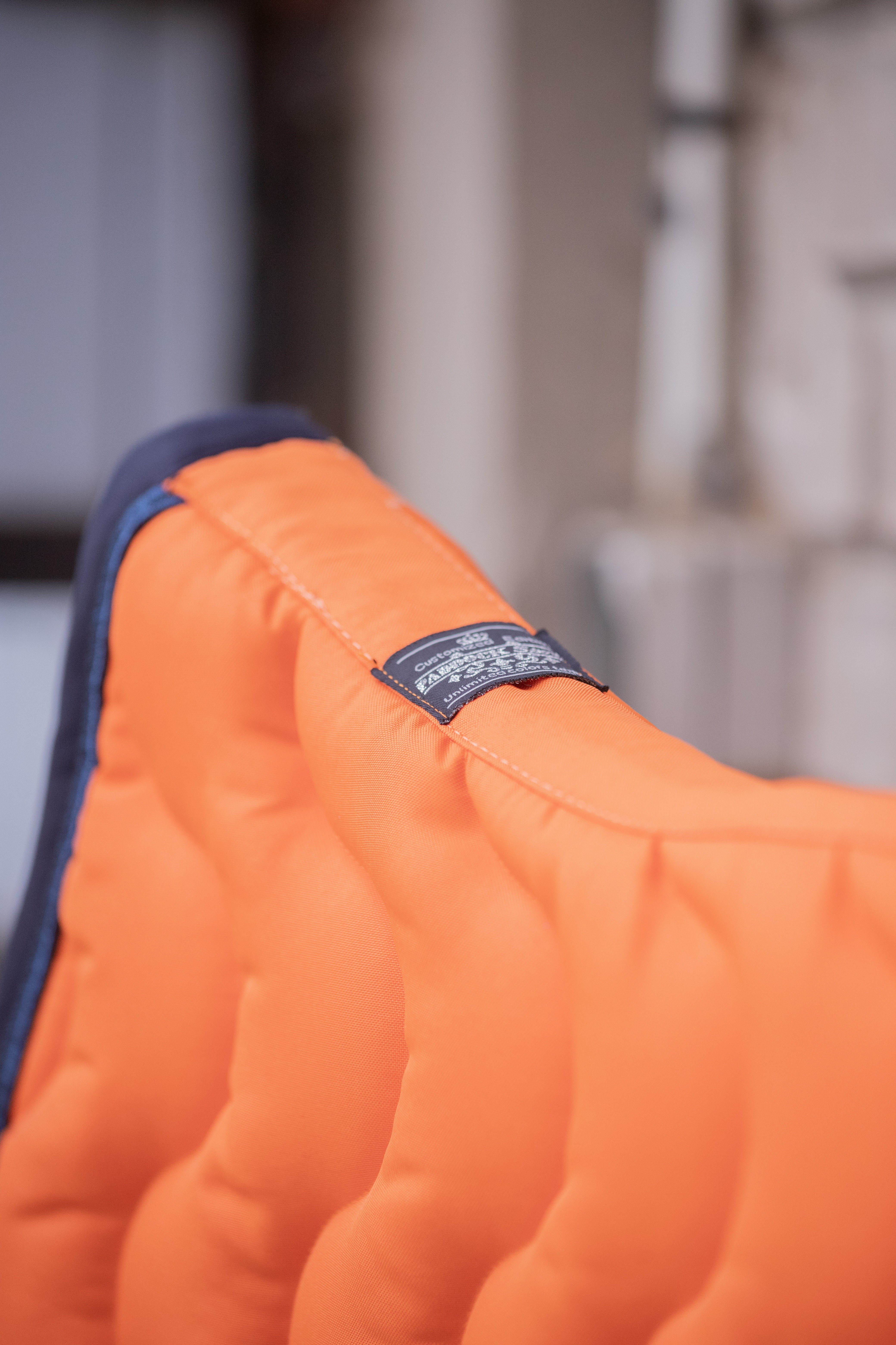 Tapete Wavy Paddock Sports Laranja / marinho