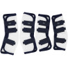 Polainas anti-moscas Riding World em conjunto de 4 - Branco