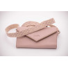 Bolsa Pénélope New Phone pocket - Rosa em pó