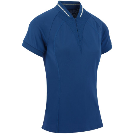 Pólo Equithème Elodie de mangas curtas