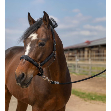 Caveção Equithème Nylon Strass