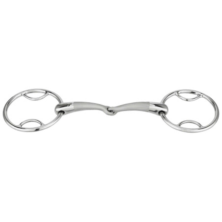 Mordedura 2 anéis Sprenger Satinox com bocal partido