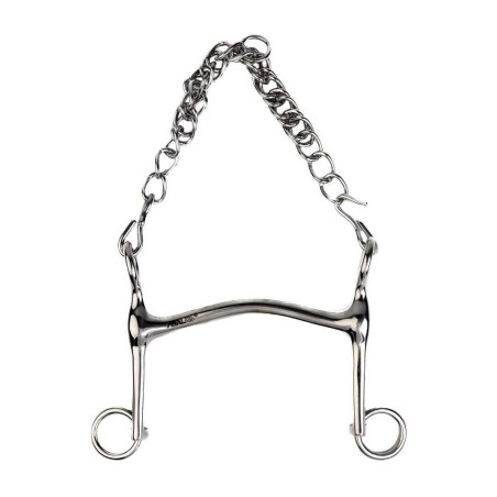 Mordedura de embocadura Metalab cano oco