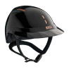 Capacete de equitação NACA Gravity S carbono - Preto carbono brilhante / ouro rosa