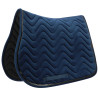 Almofada de sela Equithème Glossy - Azul-marinho