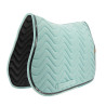 Almofada de sela Equithème Glossy - Verde claro