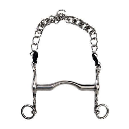 Freio de embocadura Metalab cano cheio