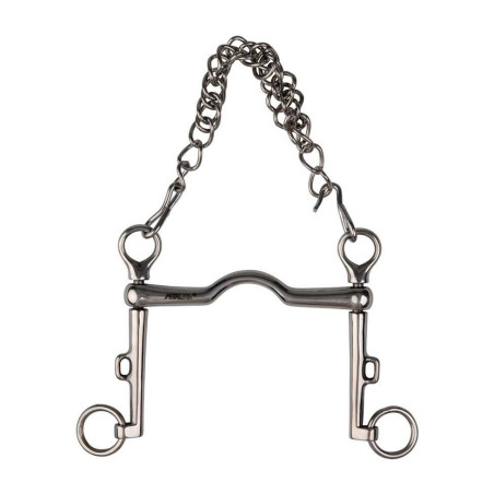 Mors de embocadura Metalab com passagem de língua