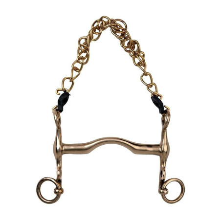 Freio de embocadura Metalab cyprium hastes curtas