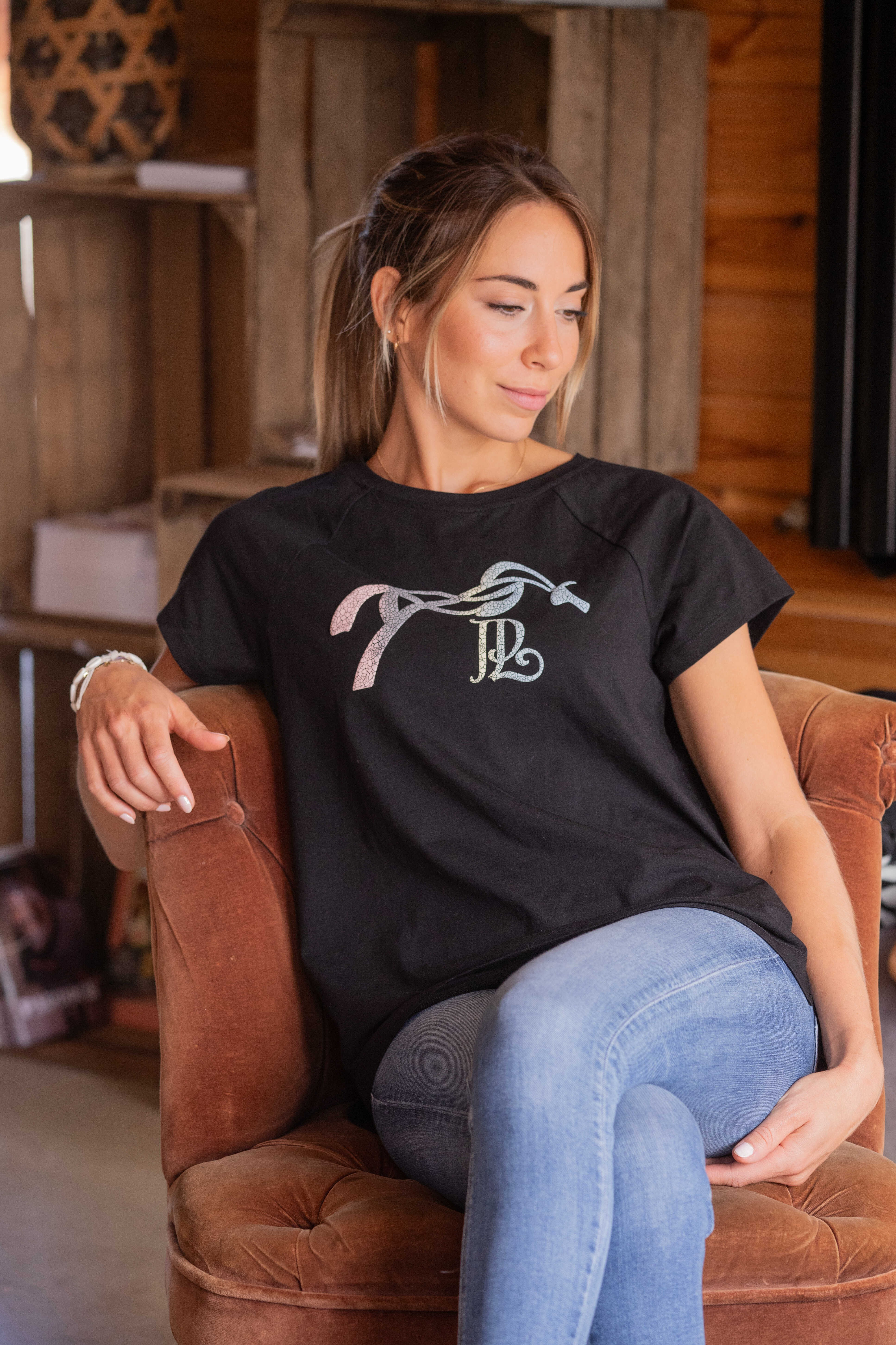 Camiseta PENELOPE - Funky Preto Camiseta PENELOPE - Funky Preto