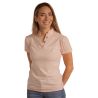 Polo Pénélope Victorine feminino - Pêssego