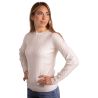 Sweatshirt Pénélope Virginia mulher - Cru