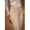 Calça Pénélope Point Sellier - Creme