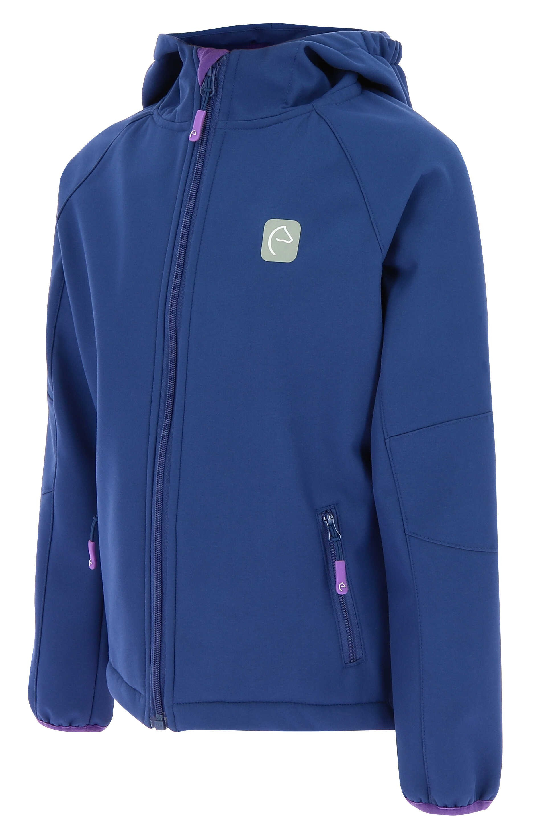 Softshell Equi-Kids Amandine Azul-marinho Softshell Equi-Kids Amandine Azul-marinho