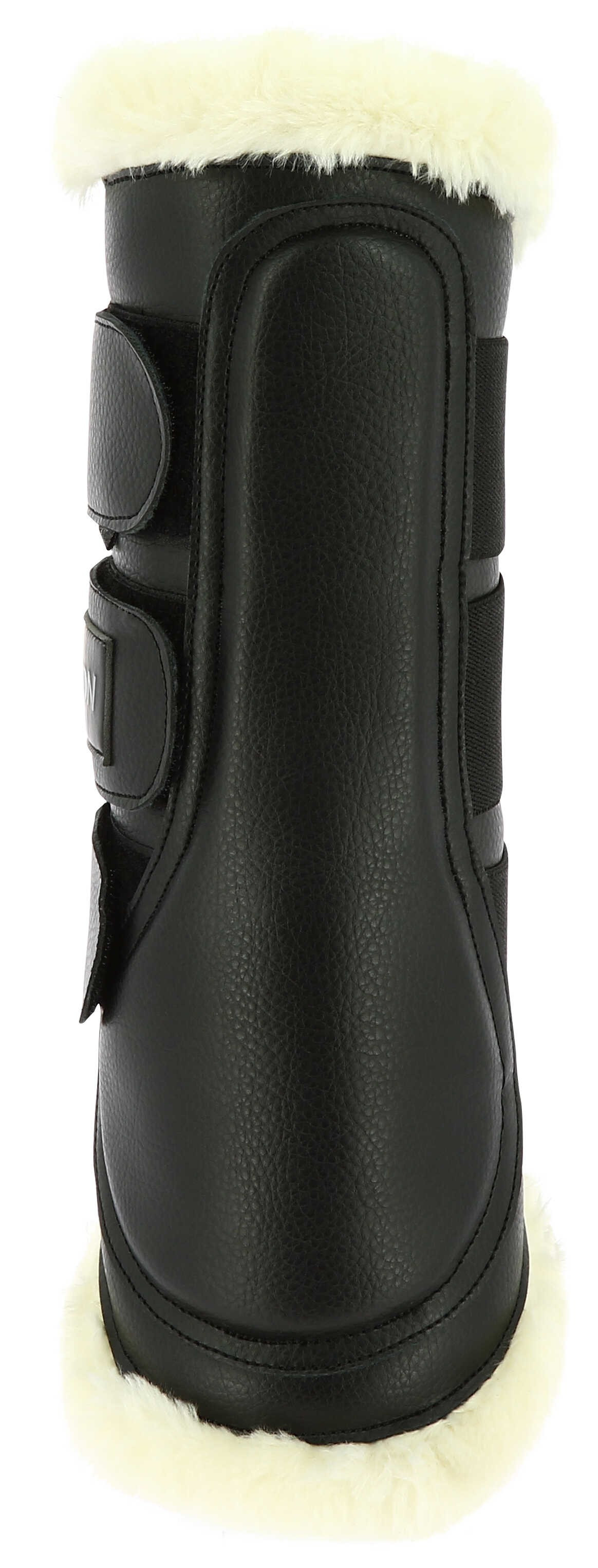 Polainas fechadas Norton com lã sintética Preto / cru Polainas fechadas Norton com lã sintética Preto / cru