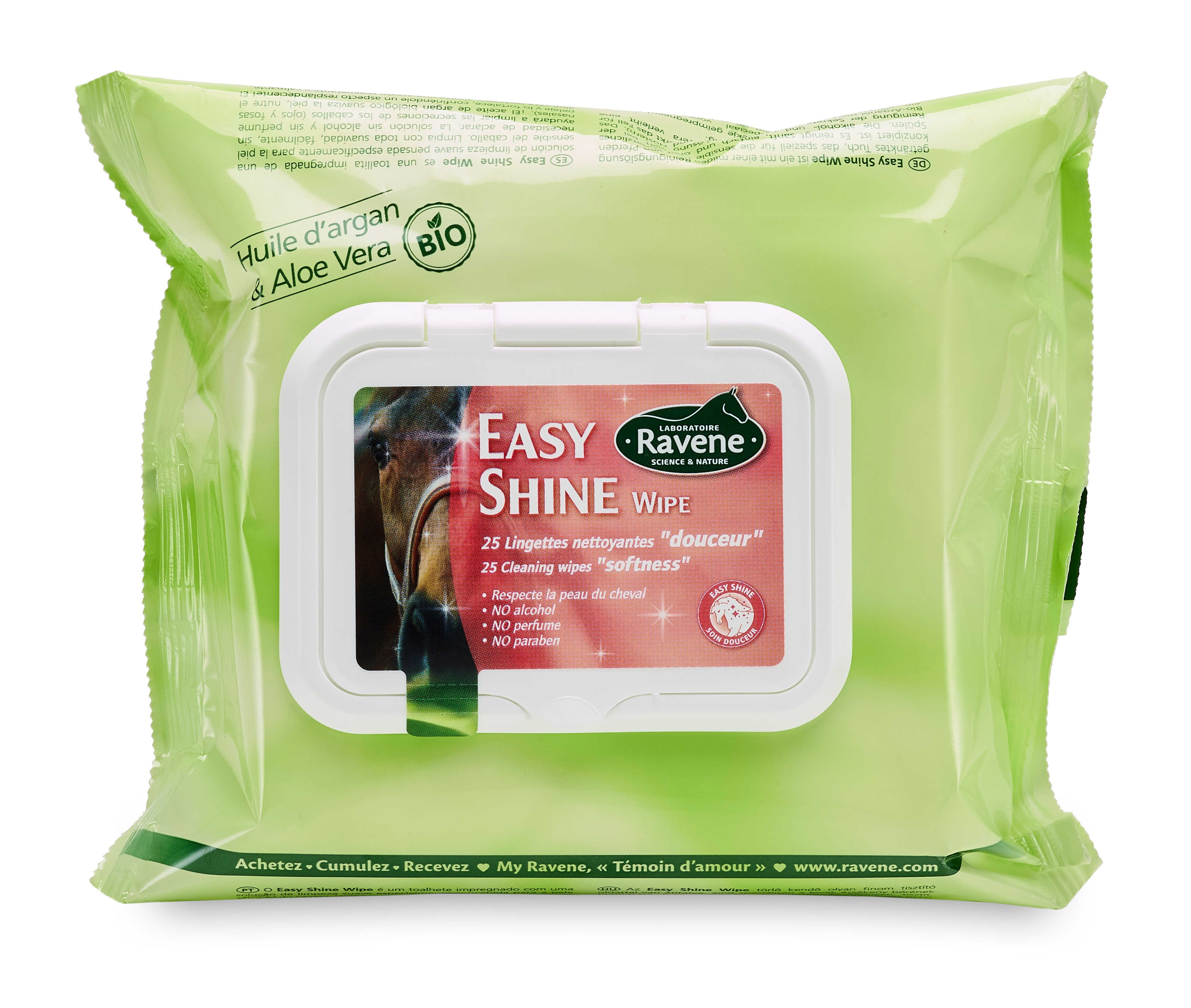 Easy Shine Wipe Ravene Toalhetes de limpeza Easy Shine Wipe Ravene Toalhetes de limpeza