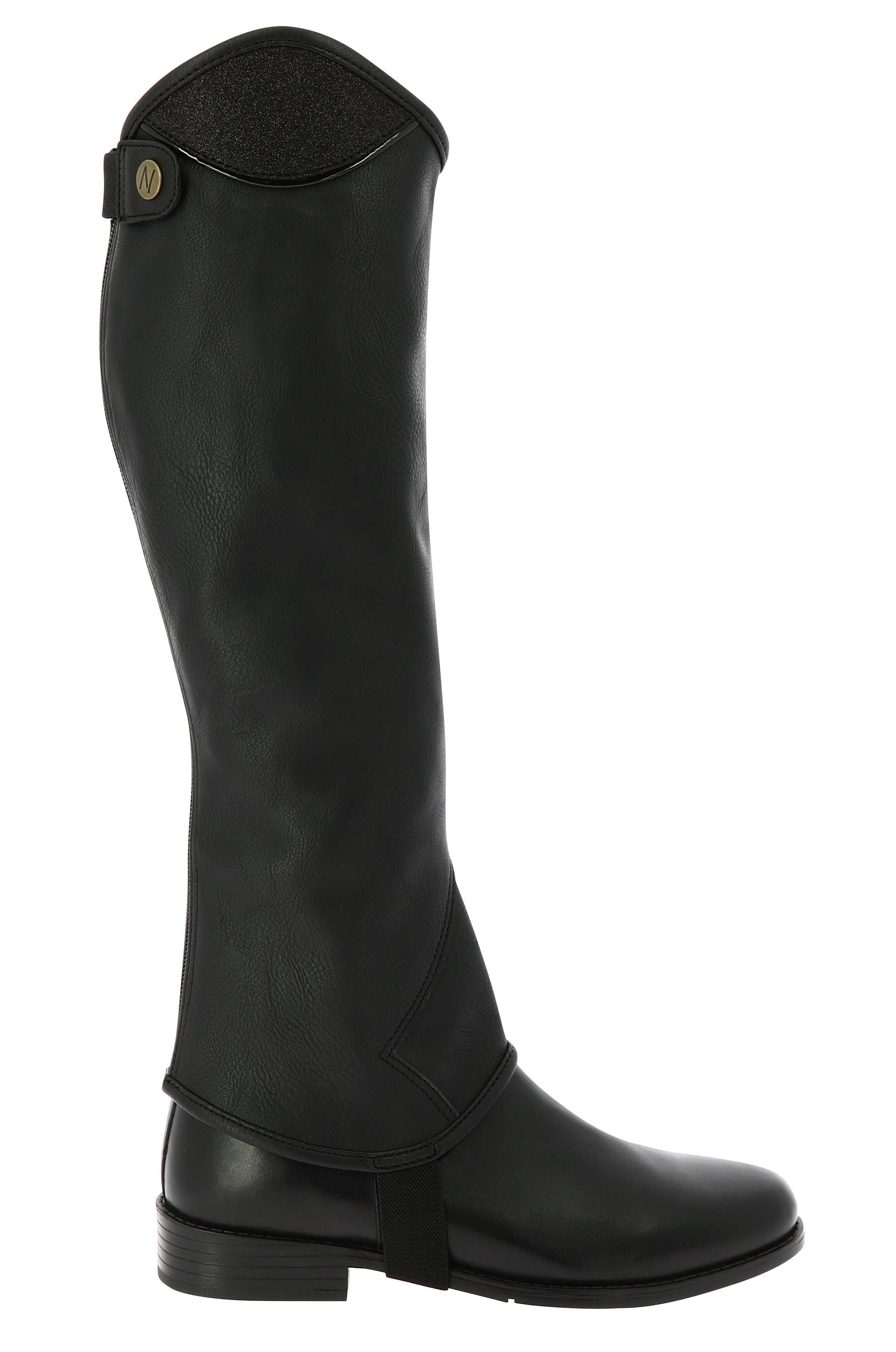 Mini-chaps Norton Glitter Preto