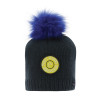 Gorro com pompom Equi-Kids PonyRider - Azul-marinho