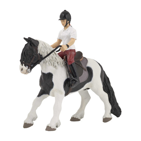 Pônei com sela e arreios Papo