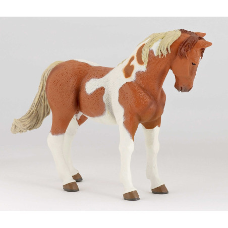 Estatueta Égua Pinto Papo