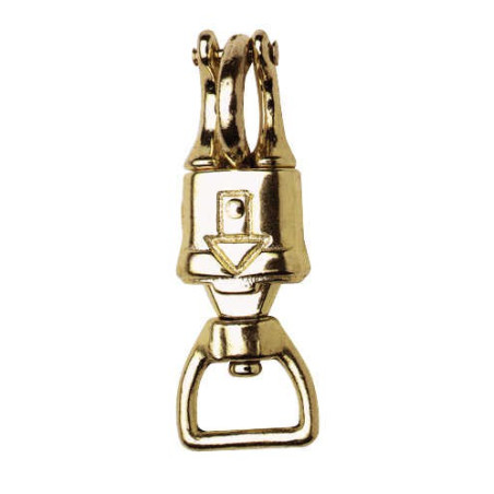 Mosquetão de pânico latonado