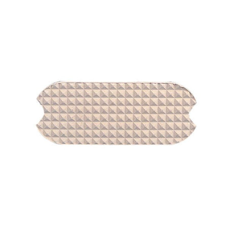 Solas brancas para estribos com lâminas