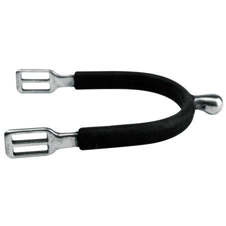 Esporas Feeling Polo inox revestidas de borracha