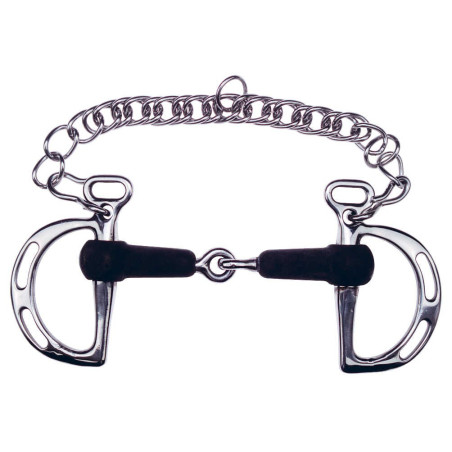 Freio espanhol Feeling com passadores de borracha quebrados