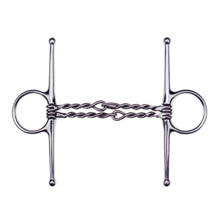 Mors agulha Feeling dupla embocadura torcida