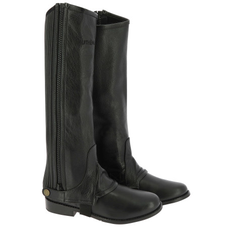 Mini-perneiras Equithème couro