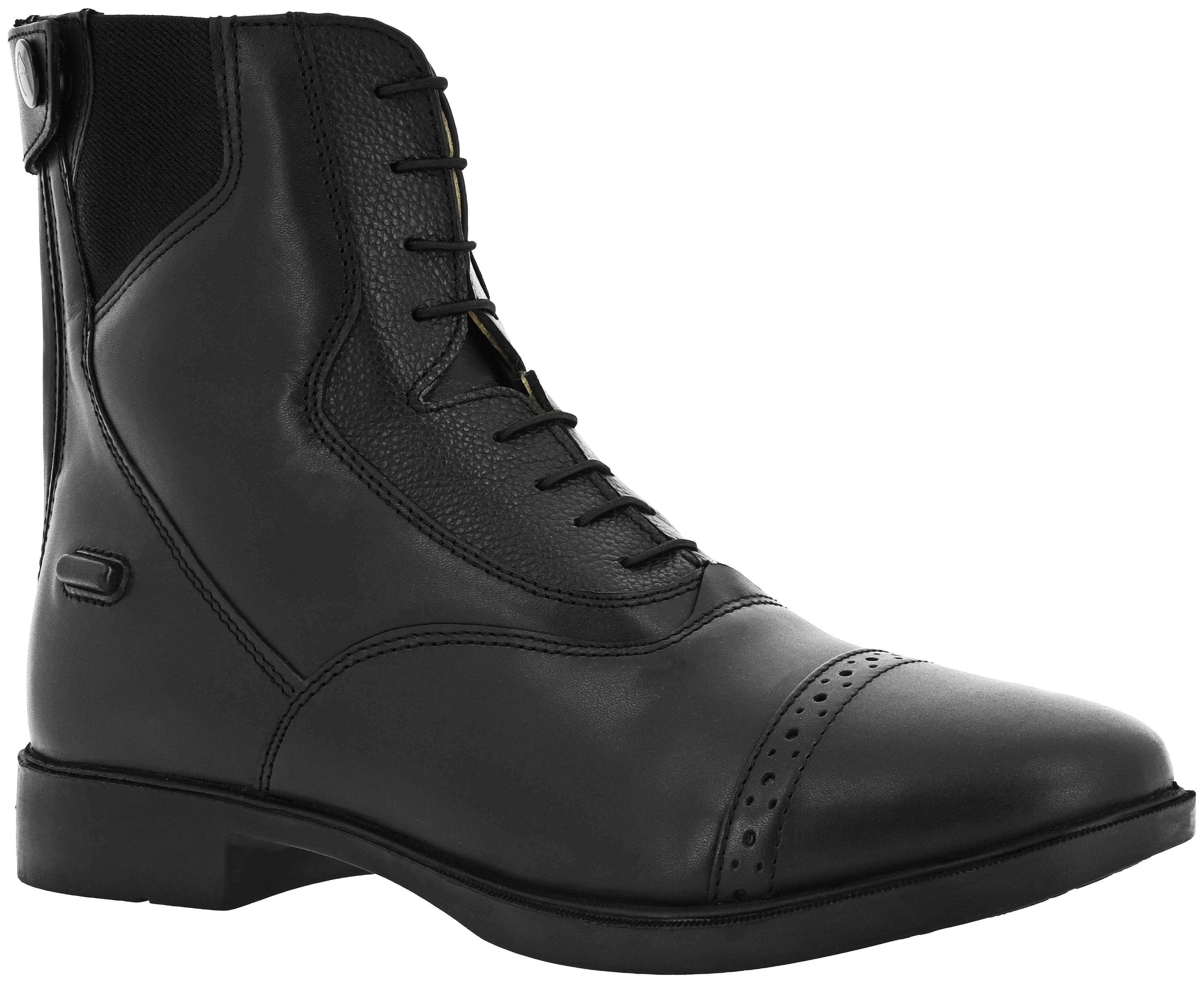 Botas Equithème Confort extrême com atacadores Preto