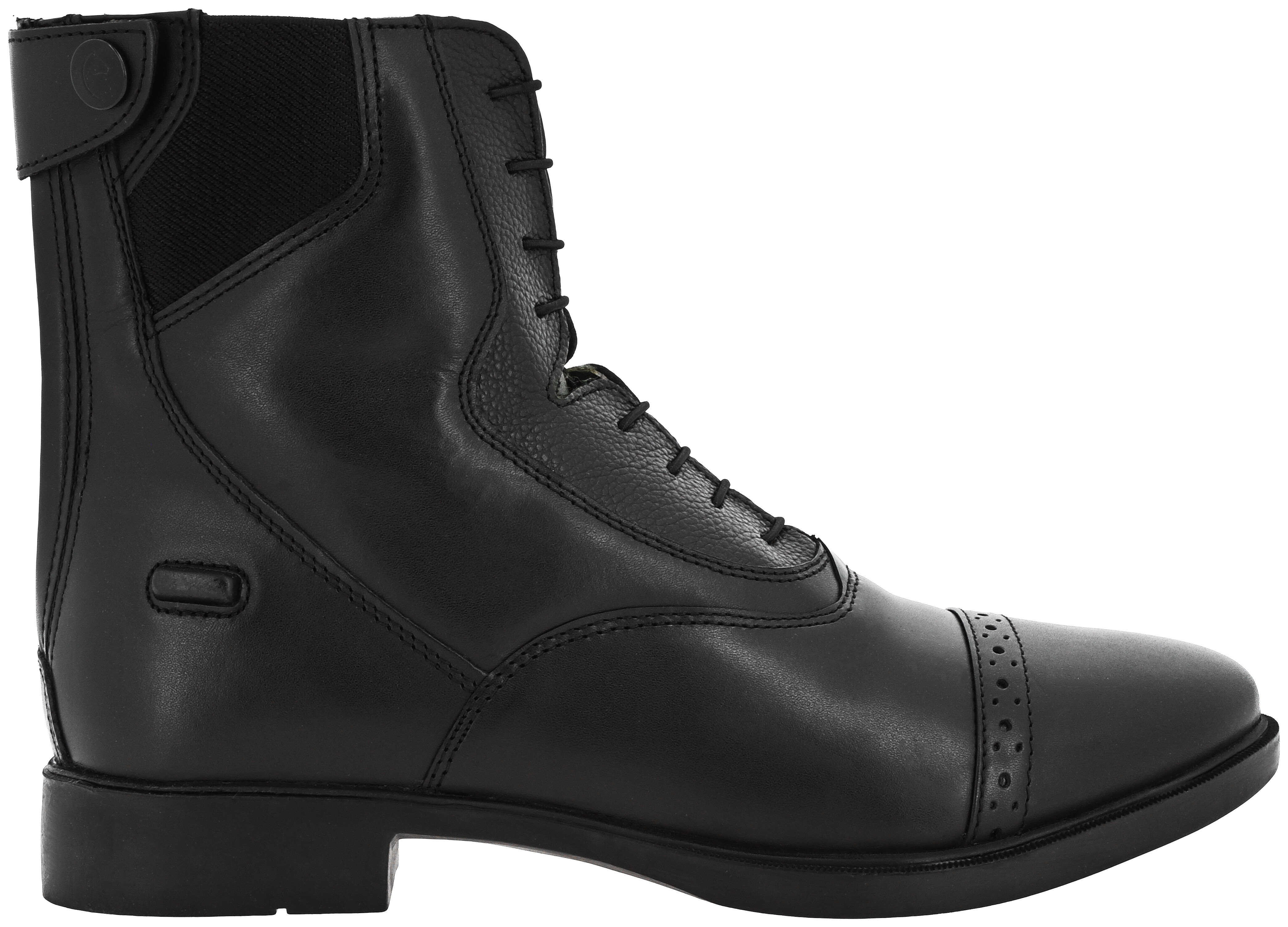 Botas Equithème Confort extrême com atacadores Preto