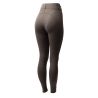 Legging de inverno feminino com grip integral Horze Dea - Castanho morel