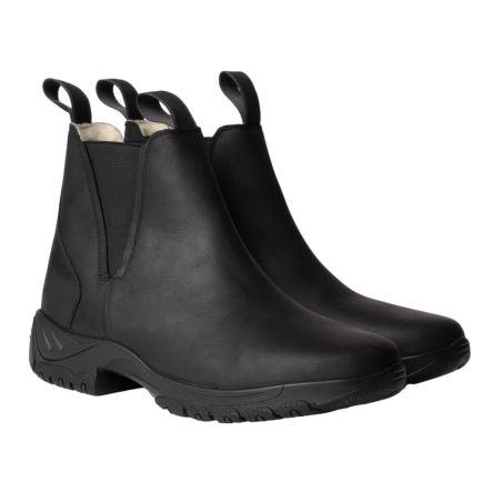 Botas jodhpur Horze Cornwall em couro forradas com lã