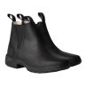 Botas jodhpur Horze Cornwall em couro forradas com lã - Preto