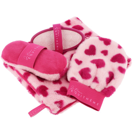 Toalha de polimento Je t'aime Equithème 2 faces