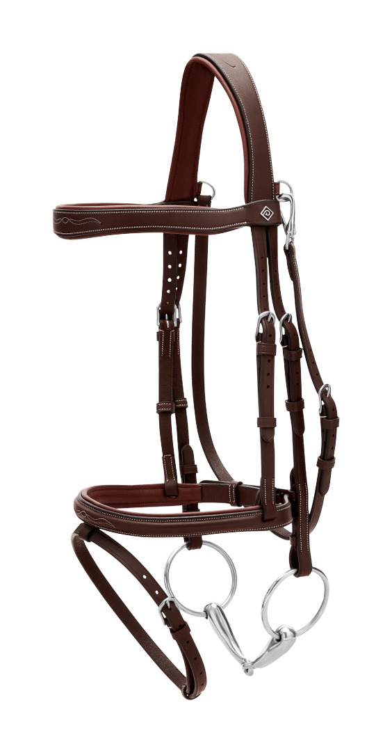 Bridão Muserola Combinada Com Mosquetão Dy'on Working Preto Bridão Muserola Combinada Com Mosquetão Dy'on Working Preto