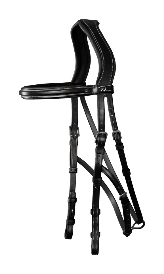 Bridão Hackamore Coleção US da Dy'on Castanho