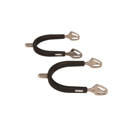 Esporas redondas de aço com borracha Velari