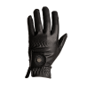 Luvas de equitação com grip e glitter Kentucky - Preto