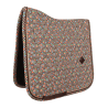 Manta de sela Velvet Pied-de-Poule Dressage Kentucky - Castanho / Branco