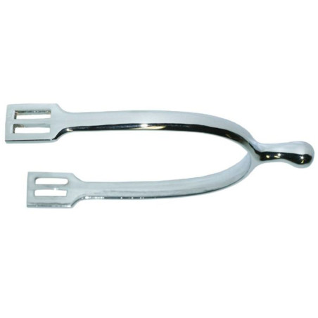 Esporas com bolas Tattini inox Homem